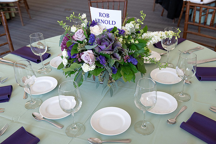 Rob Arnold's table.
