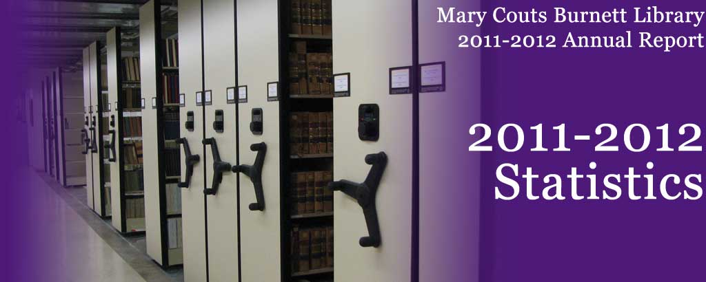 2011-2012 Statistics | MCB Library 2011-2012 Annual Report