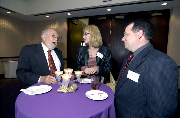 James Lutz and two Friends at an event.
