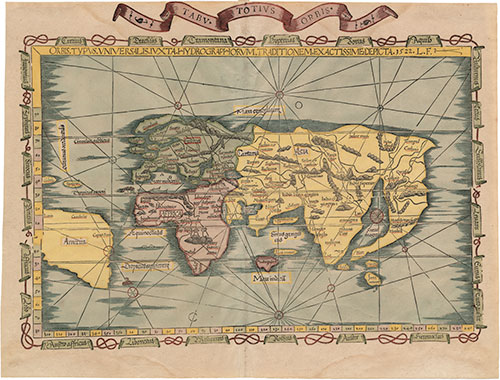 Map from the Abell collection